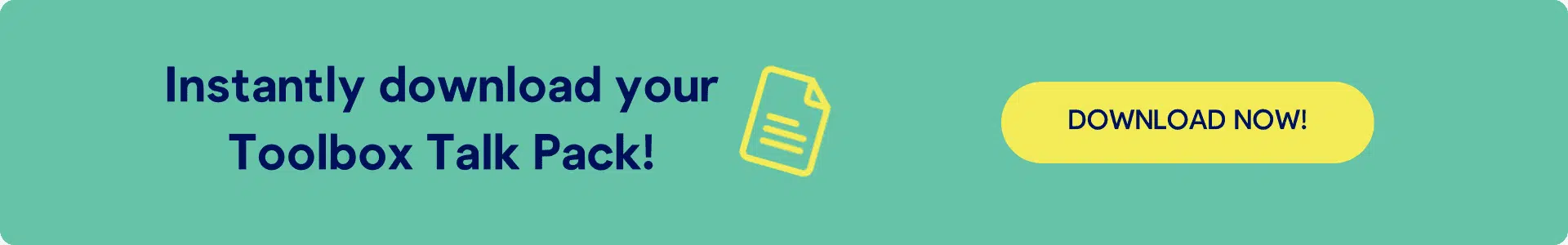 Toolbox Talk template download