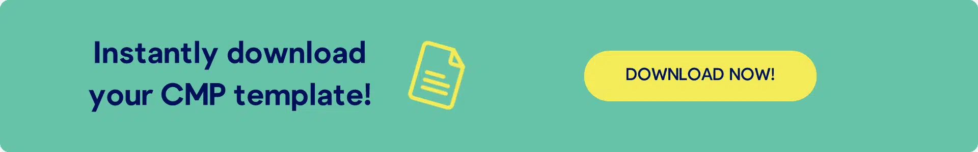 Construction Management Plan template instant download